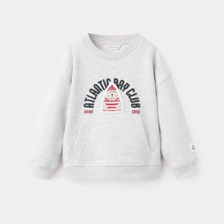 Polerón Algodón Estampada Bebé Niño