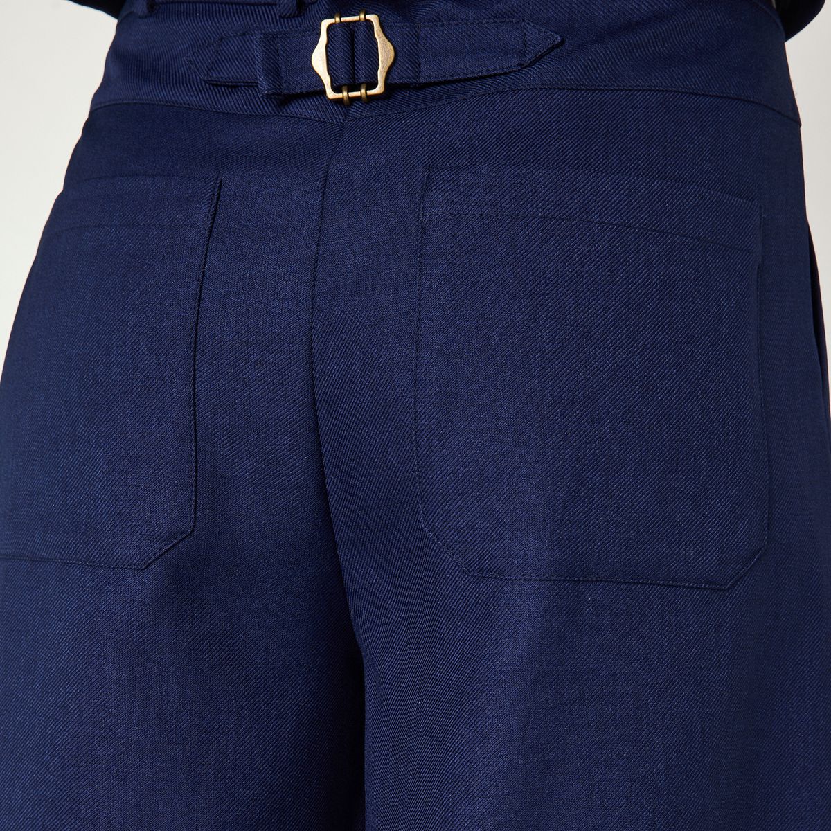 MAISON 123 - Pantalón Sastrero Ancho Mujer Maison 123