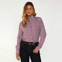 MAISON 123 - Blusa Rayas 100% Algodón Mujer 123