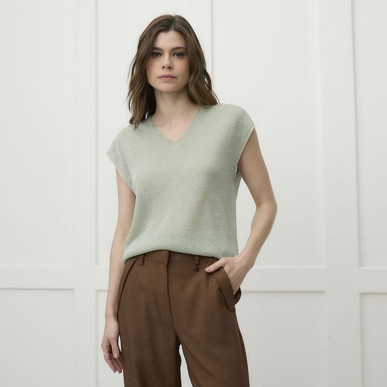 Vest Tejido  Mujer