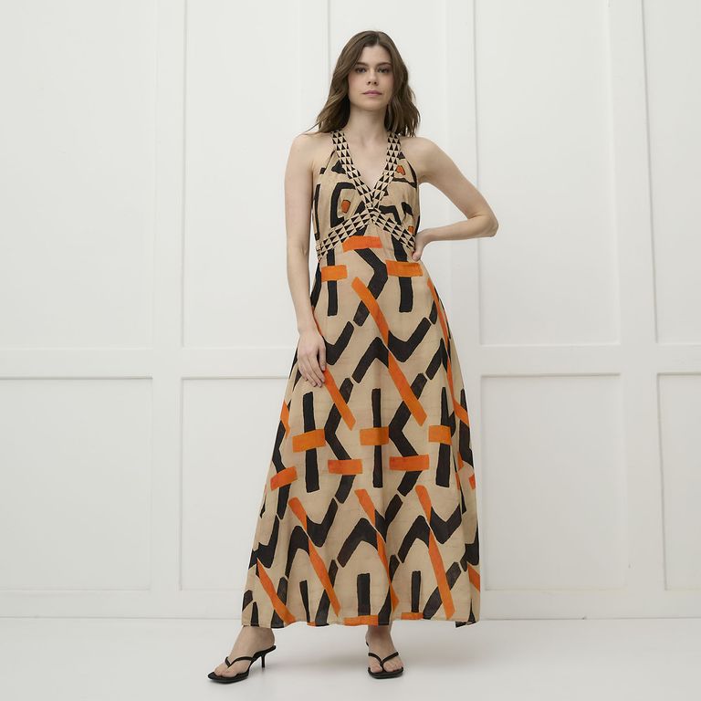 Vestido Estampado  Mujer