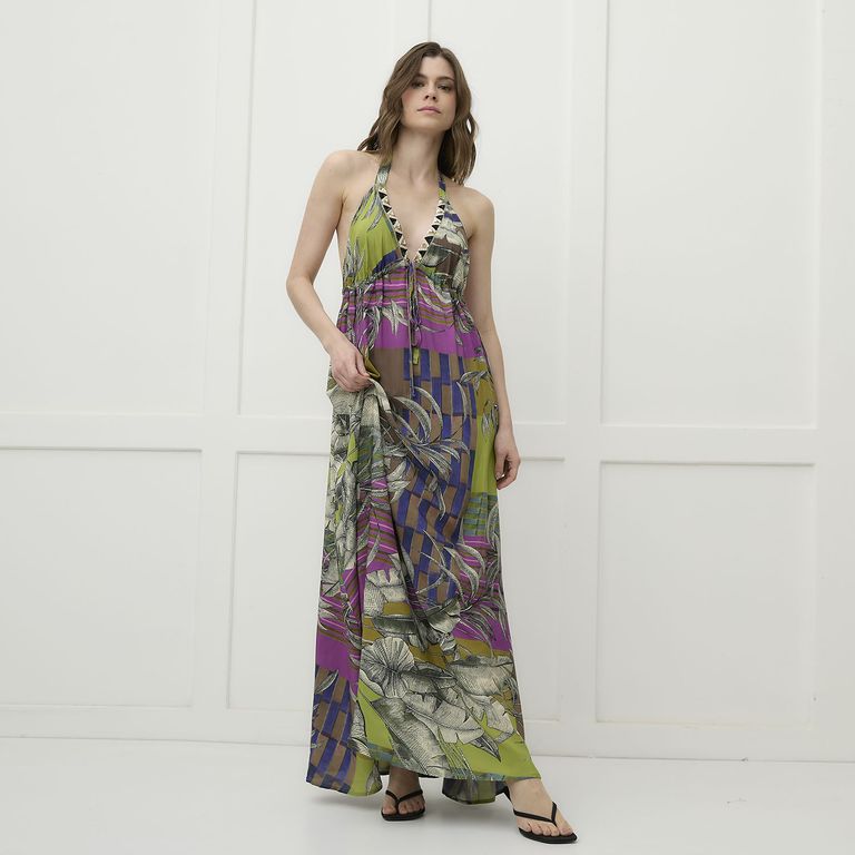 Vestido Estampado Mujer