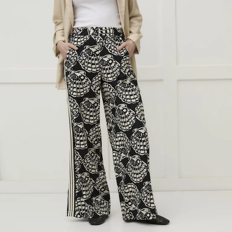 Pantalón Estampado 100% Algodón Mujer