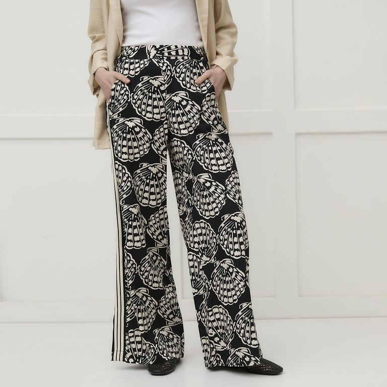 Pantalón Estampado 100% Algodón Mujer