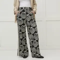 DIXIE - Pantalón Estampado 100% Algodón Mujer