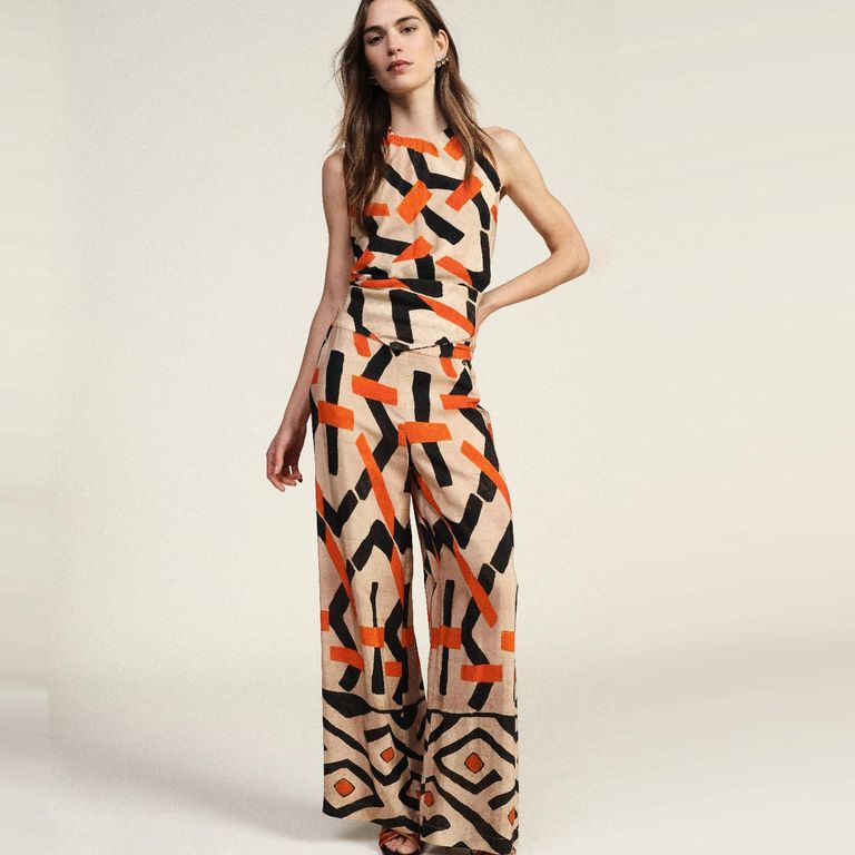 Pantalón Estampado Mujer