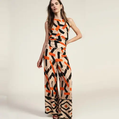 DIXIE - Pantalón Estampado Mujer