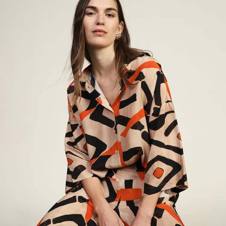 Blusa Estampada  Mujer