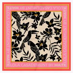 LOLA CASADEMUNT - Pañuelo Estampado Mujer