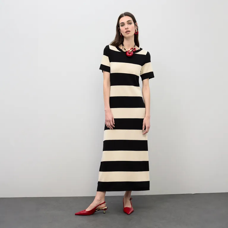Vestido Rayas Mujer