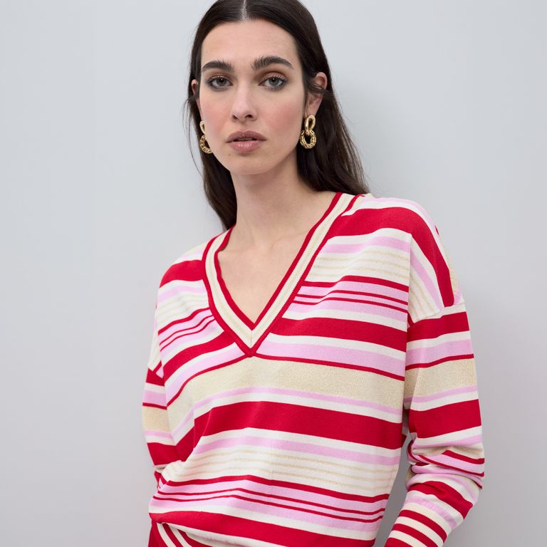 Sweater Rayas Mujer