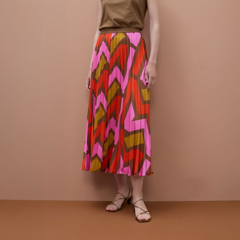 Falda Estampada Mujer