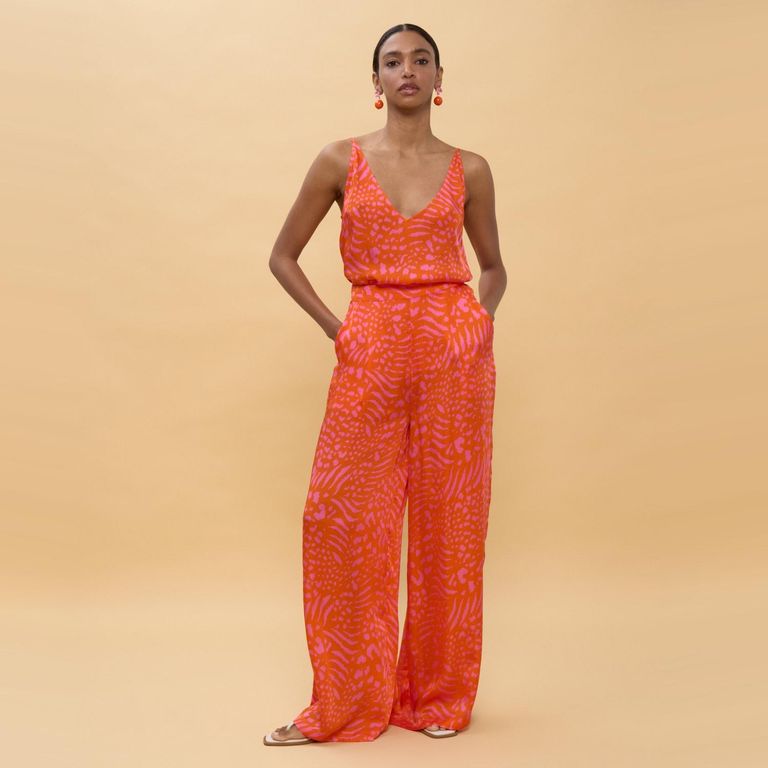 Pantalón Estampado Mujer