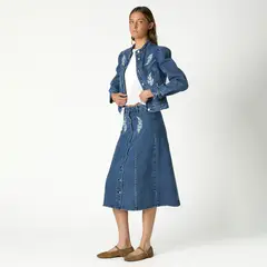 NICOLI - Chaqueta Bordada Mujer