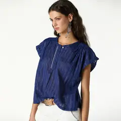 NICOLI - Blusa Raya Lurex Mujer
