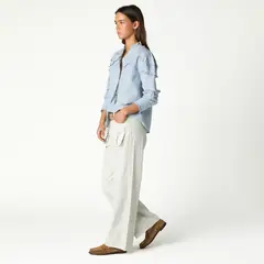 NICOLI - Blusa Rayas 100% Algodón Mujer