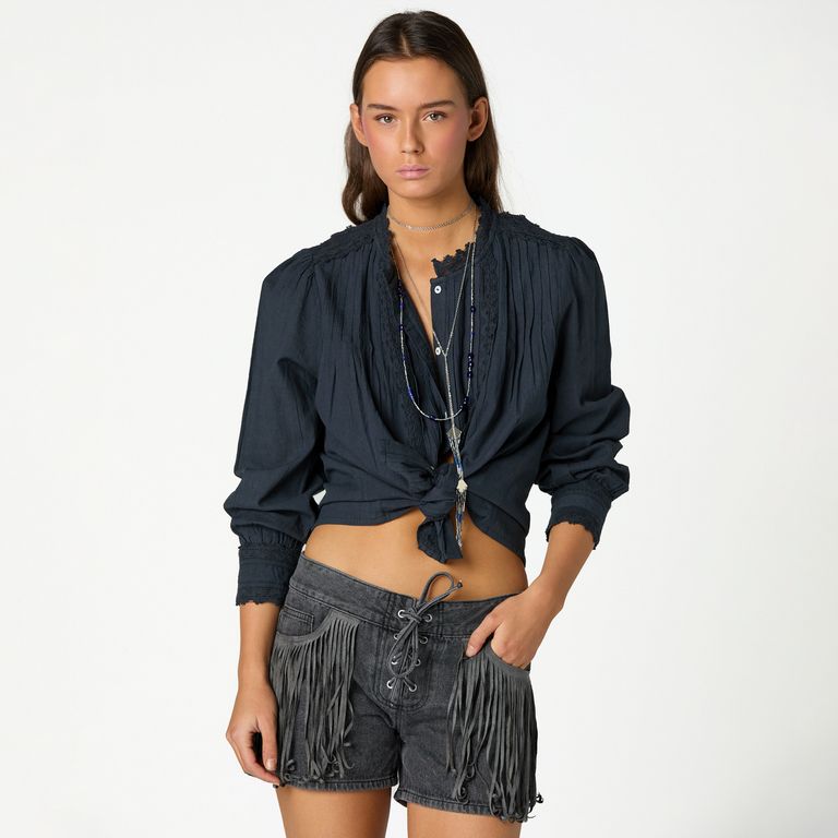 Shorts Flecos Mujer
