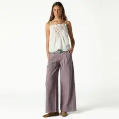 NICOLI - Top Encaje Flor Mujer