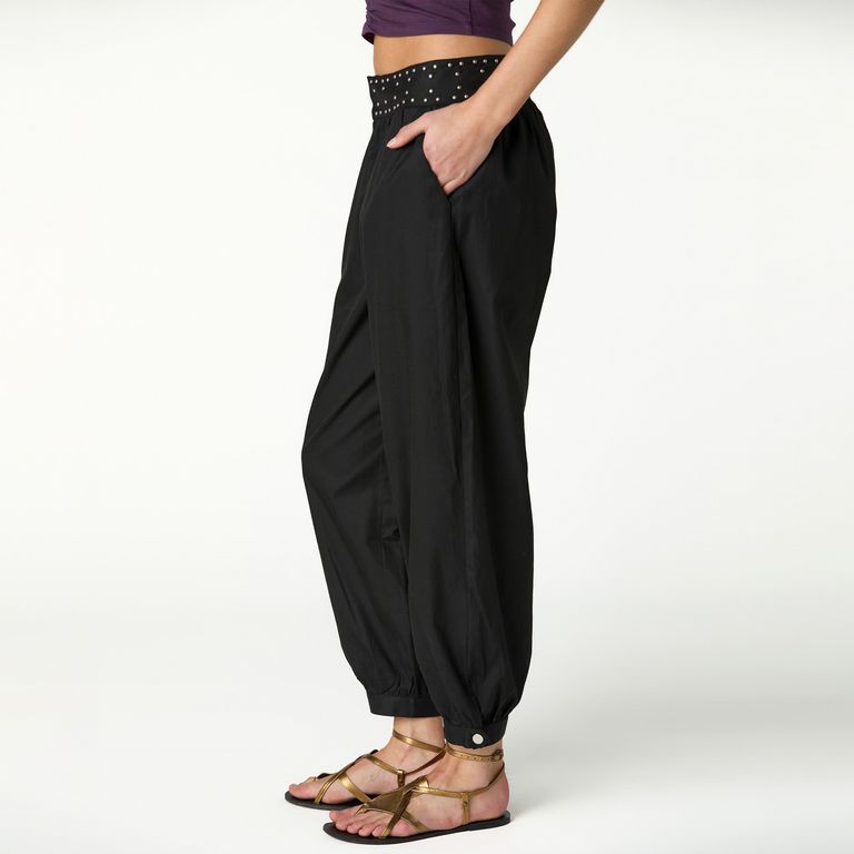 Pantalón Cintura Tachas Mujer