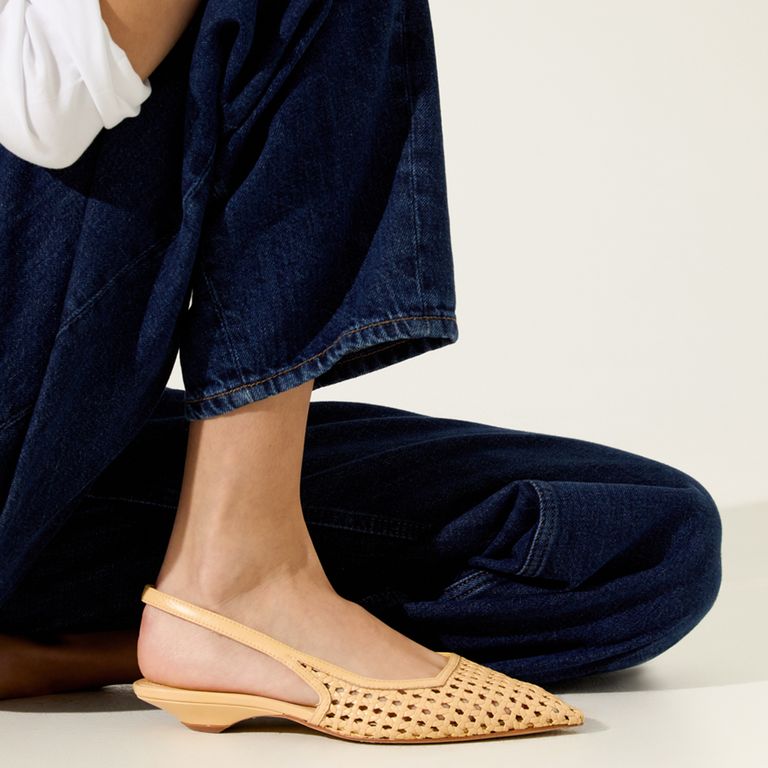 Zapato Casual Mujer Cuero Amarillo
