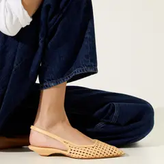 AUGUSTA - Zapato Casual Mujer Cuero Amarillo