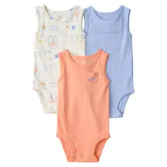 CARTER'S - Pack 3 Bodys Algodón Bebé Niño Carter´s