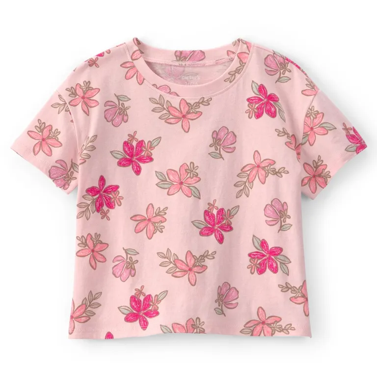 Polera Algodón Estampada Niña 2 A 5 Años