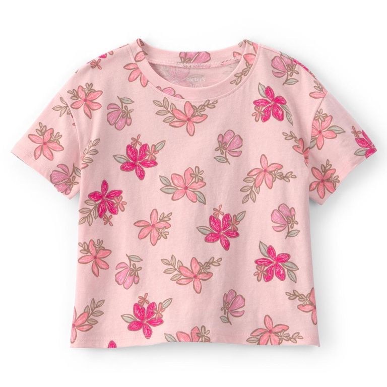 Polera Algodón Estampada Niña 2 A 5 Años
