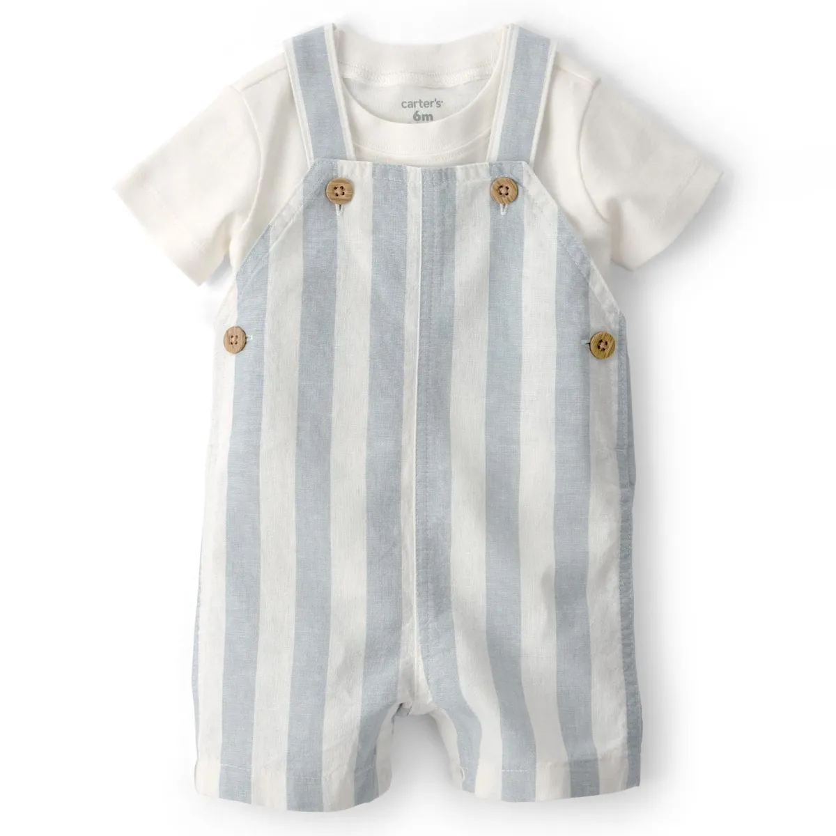 CARTER'S - Conjunto 2 Piezas Polera y Jardinera Bebé Niño Carter´s