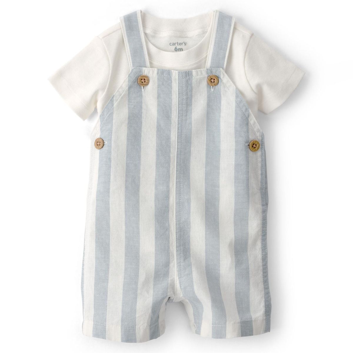 CARTER'S - Conjunto 2 Piezas Polera y Jardinera Bebé Niño Carter´s