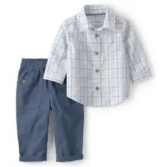 CARTER'S - Conjunto 2 Piezas Camisa y Pantalón Bebé Niño Carter´s
