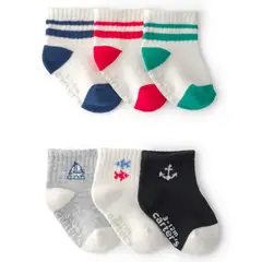 CARTER'S - Calcetines Pack 6 Pares Bebé Niño Carter´s