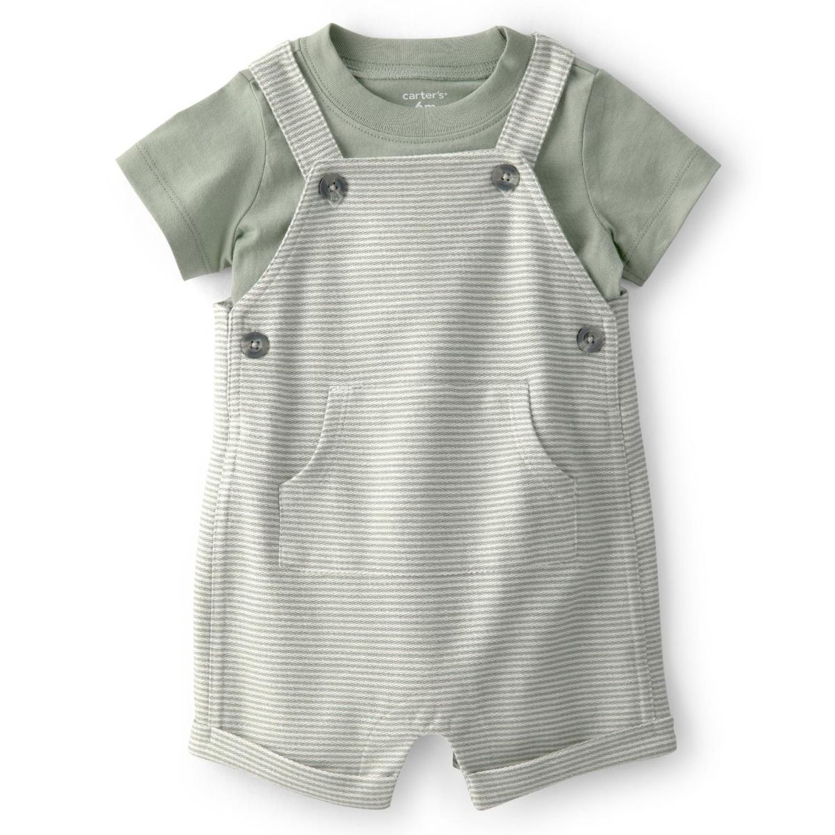 CARTER'S - Conjunto 2 Piezas Polera y Jardinera Bebé Niño Carter´s