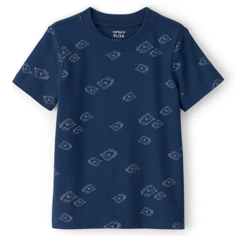 Polera Algodón Estampada Niño 2 A 5 Años