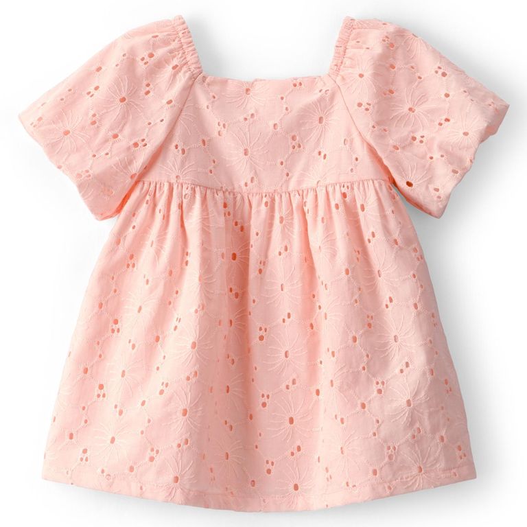 Vestido Con Cubre Pañal Bebé Niña