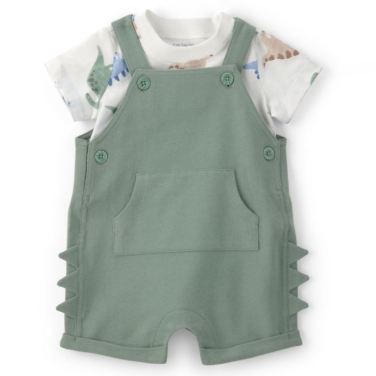 Conjunto 2 Piezas Polera y Jardinera Bebé Niño