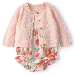 CARTER'S - Conjunto Enterito y Chaleco Bebé Niña Carter´s