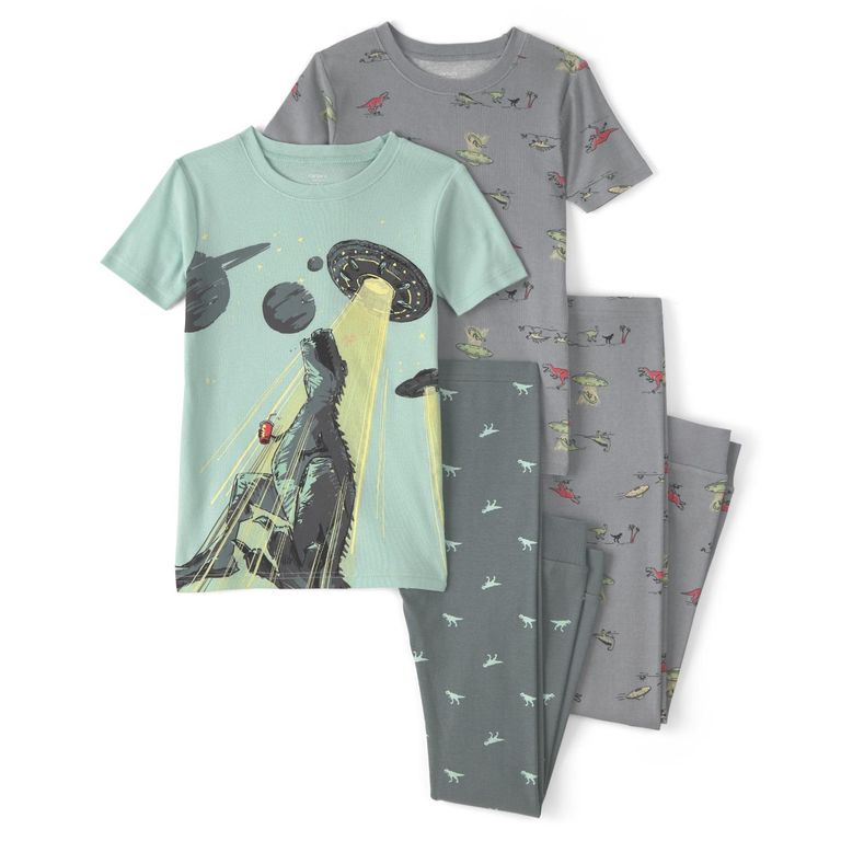 Pack De 2 Pijamas De Algodón Niño 6 A 8 Años