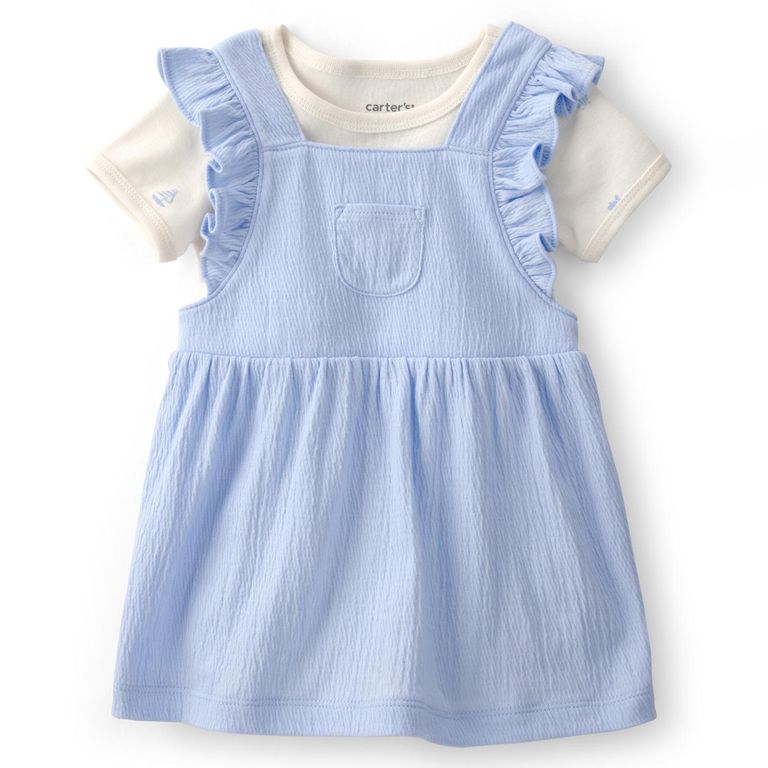 Conjunto 2 Piezas Body y Vestido Bebé Niña