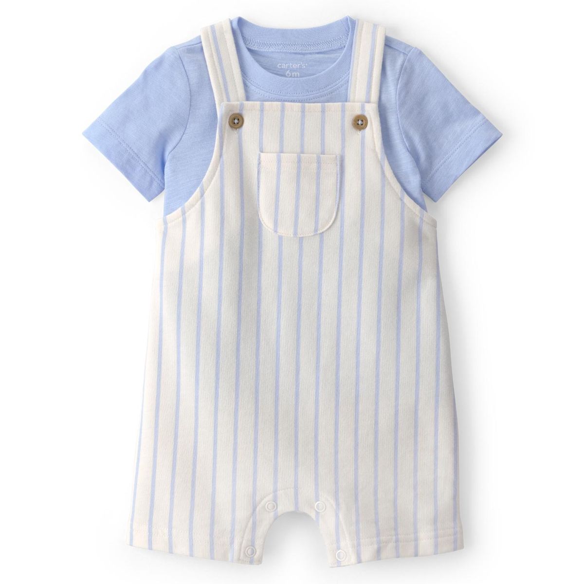 CARTER'S - Conjunto 2 Piezas Polera y Jardinera Bebé Niño Carter´s