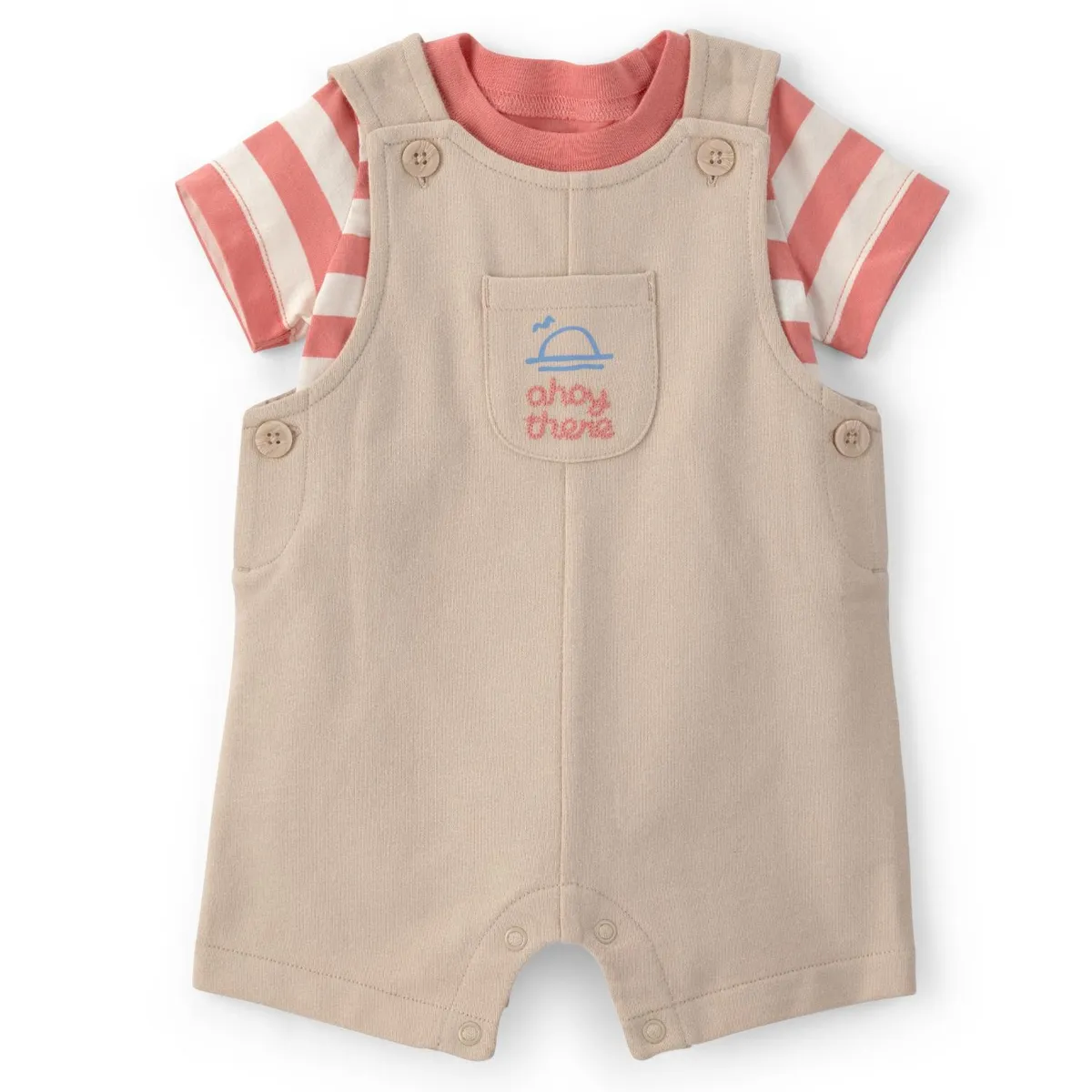 CARTER'S - Conjunto 2 Piezas Polera y Jardinera Bebé Niño Carter´s