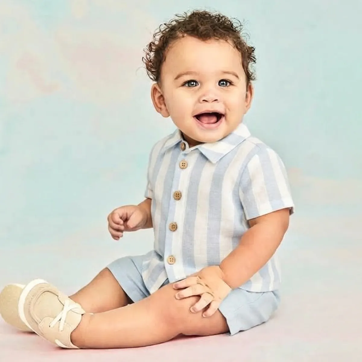 CARTER'S - Conjunto 2 Piezas Camisa y Short Bebé Niño Carter's