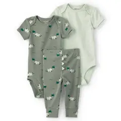 CARTER'S - Conjunto 3 Piezas Pantalón Y 2 Bodies Bebé Niño