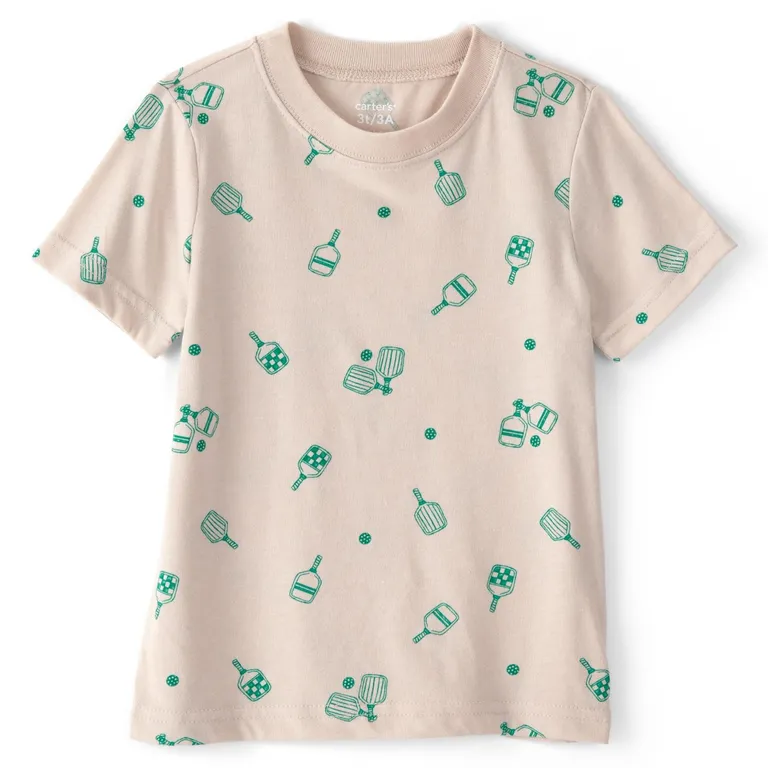Polera Algodón Estampada Niño 2 A 5 Años