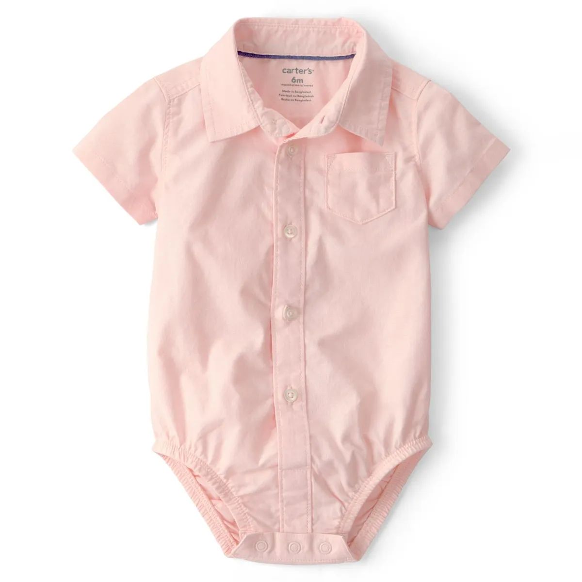 CARTER'S - Conjunto 2 Piezas Camisa tipo Body  y Short Bebé Niño Carter´s