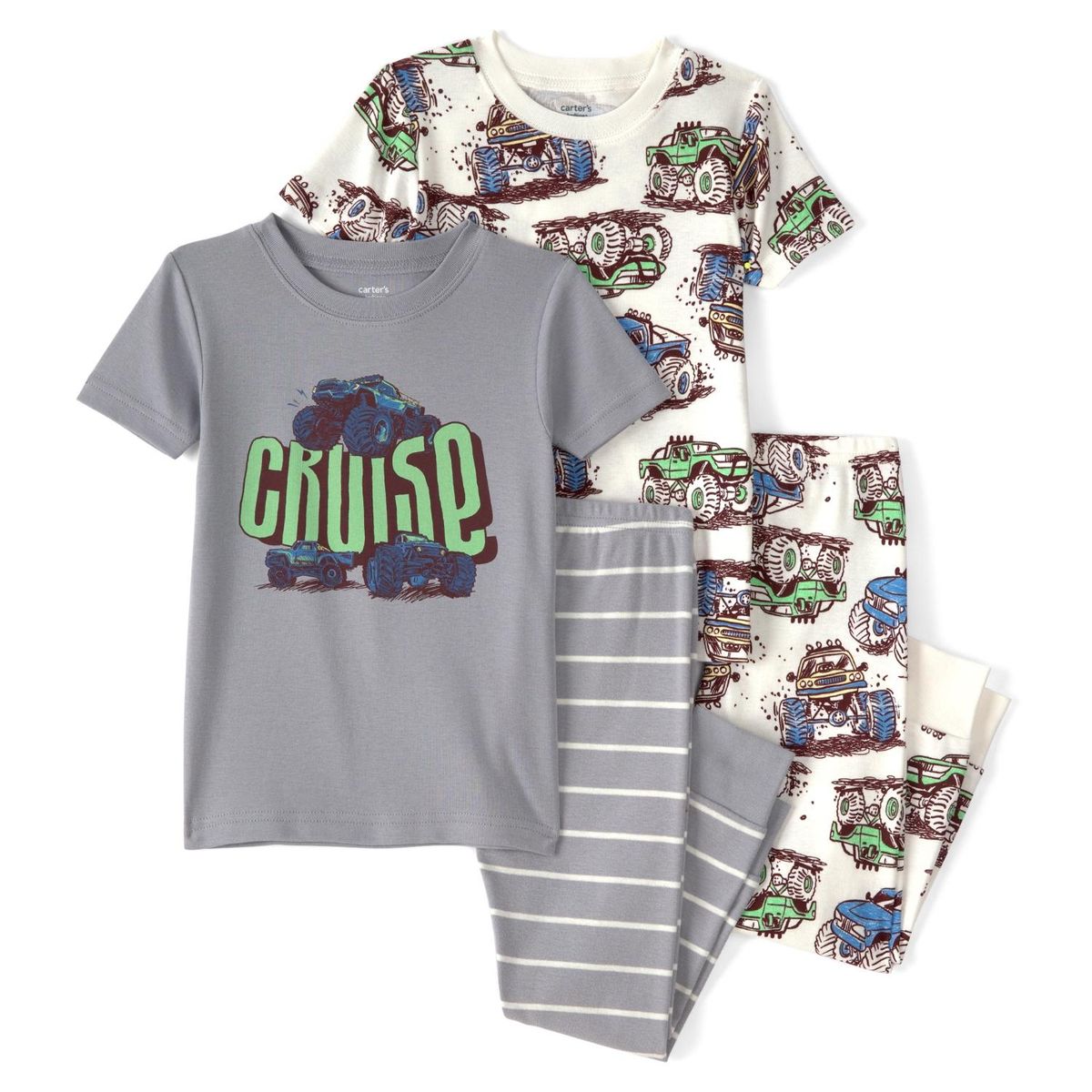 CARTER'S - Pack De 2 Pijamas De Algodón Niño Carter´s