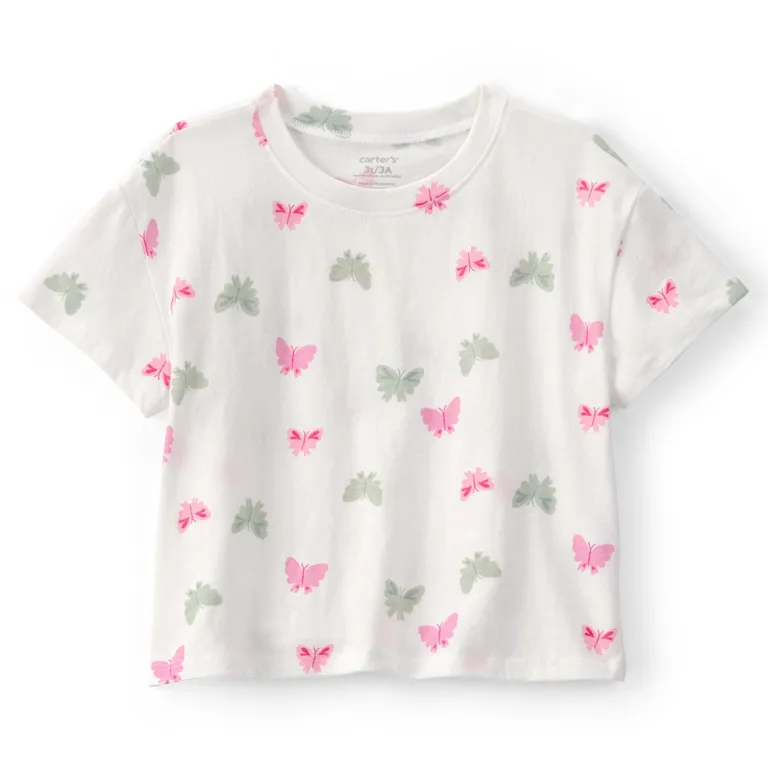 Polera Algodón Estampada Niña 2 A 5 Años