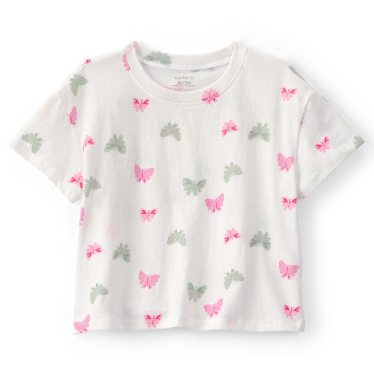 Polera Algodón Estampada Niña 2 A 5 Años