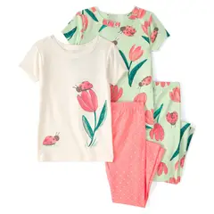 CARTER'S - Pack De 2 Pijamas De Algodón Niña Carter´s