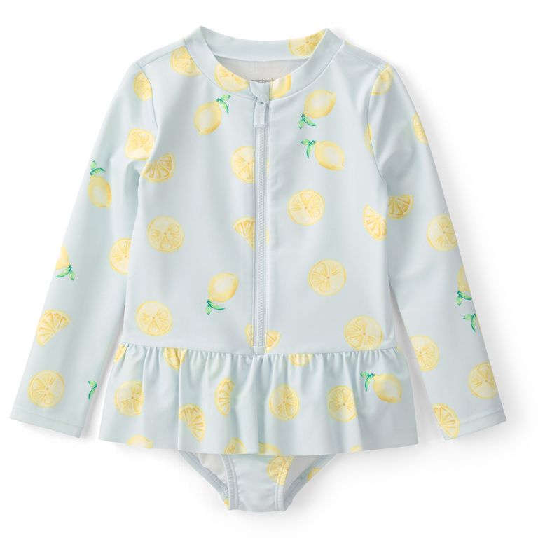 Traje De Baño Protección Uv 50+ Niña 2 A 5 Años